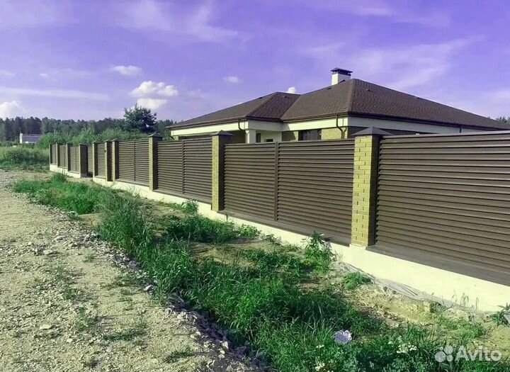 Заборы жалюзи с доставкой