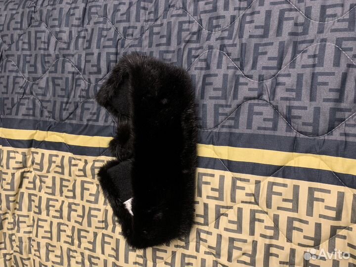 Норковая повязка на голову