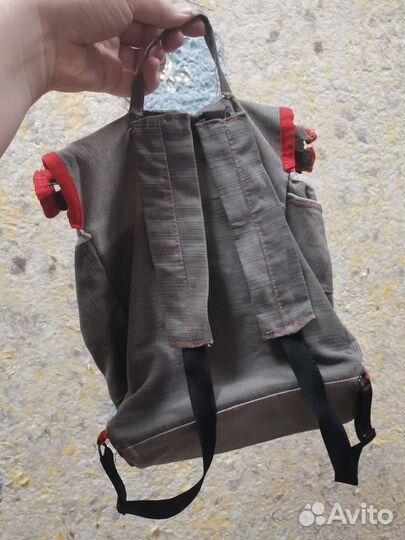 Рюкзачок детский ручной работы с росписью