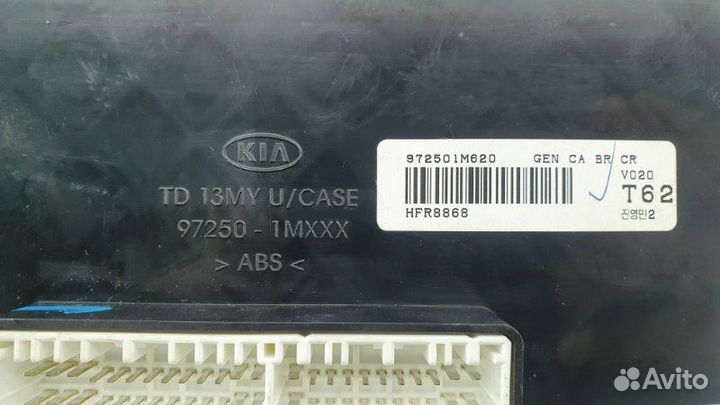 Блок управления печкой Kia Cerato 2 TD 2010