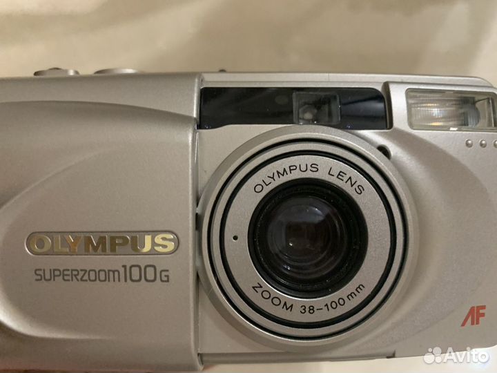 Плёночный фотоаппарат Olympus superzoom 100G