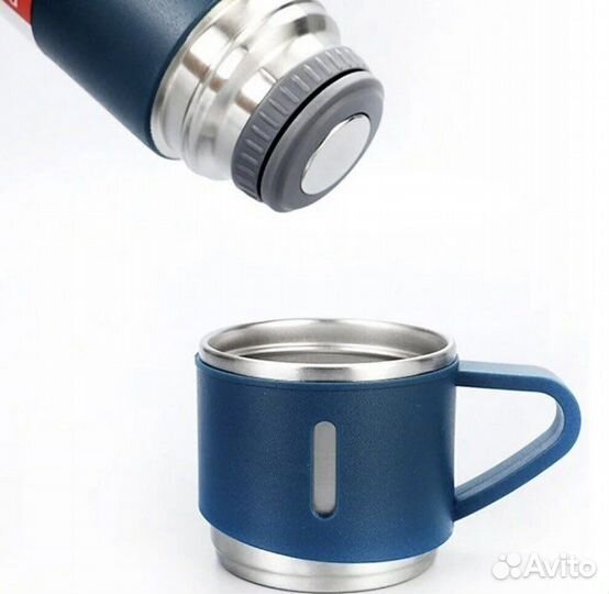 Термос с кружками