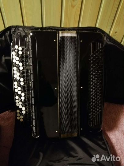 Баян Тула,цельная планка,медь,латунь