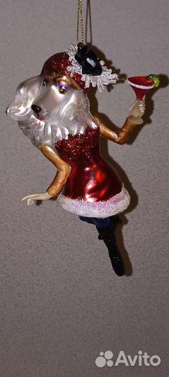 Елочные украшения из стекла