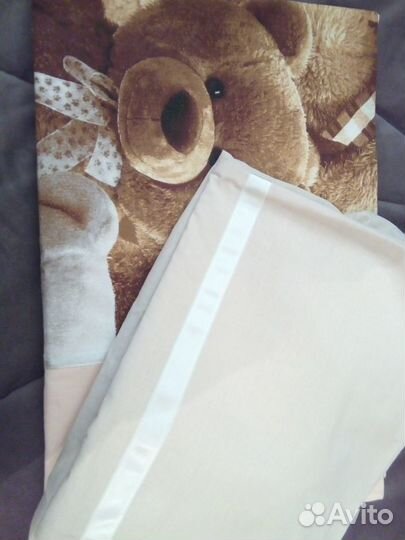 Комплект детского постельного белья новый