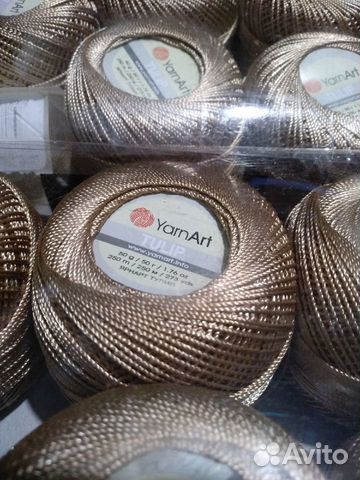 Пряжа Tulip yarnart Золото(428) 100 микрофибра