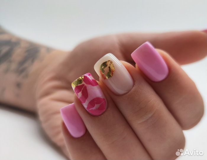 Наращивание ногтей на дому