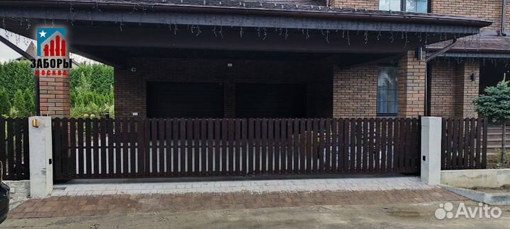 Откатные ворота 