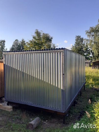 Гараж / Ракушка оцинкованный