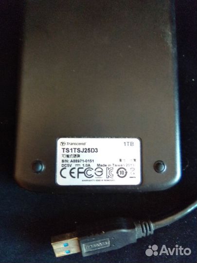 Внешний жесткий диск 1 тб Transcend