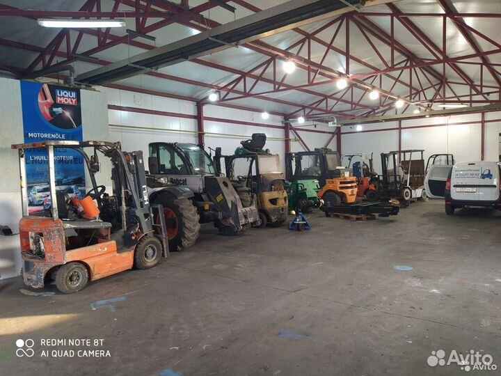 Запчасти на погрузчики manitou