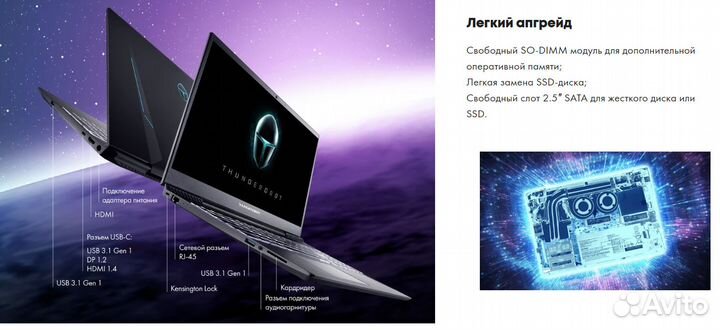 Новый ноутбук Intel i5-11260H/ GTX 1650/ гарантия