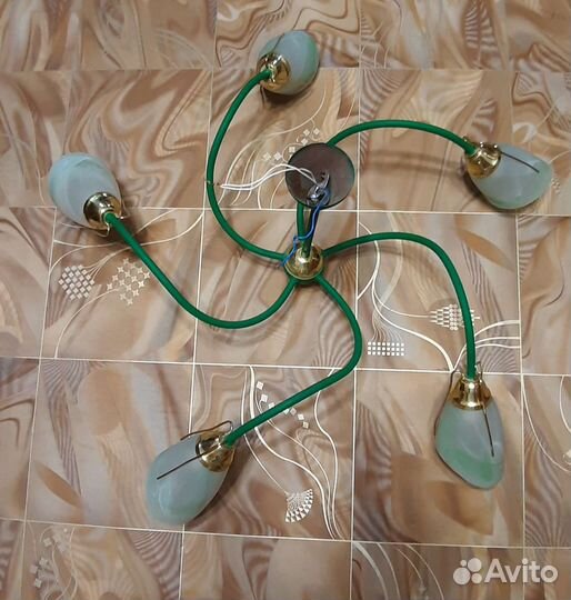 Комплект люстра и 2 светильника