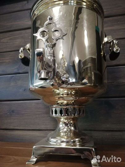 Царский самовар на дровах 1899 год Салищева