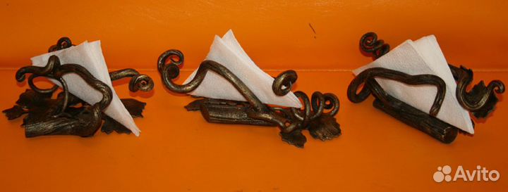 Кованая салфетница