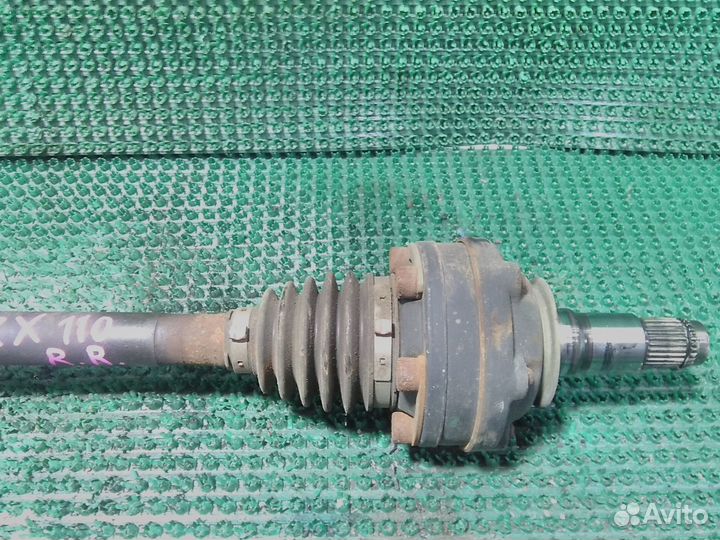 Привод toyota mark II JZX110 1JZ-FSE Задний Правый
