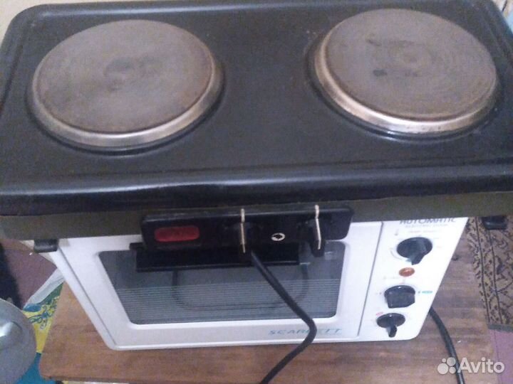 Электроплита 2 комфорки
