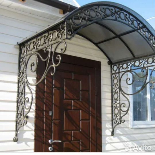 Козырьки,перила,ограждение