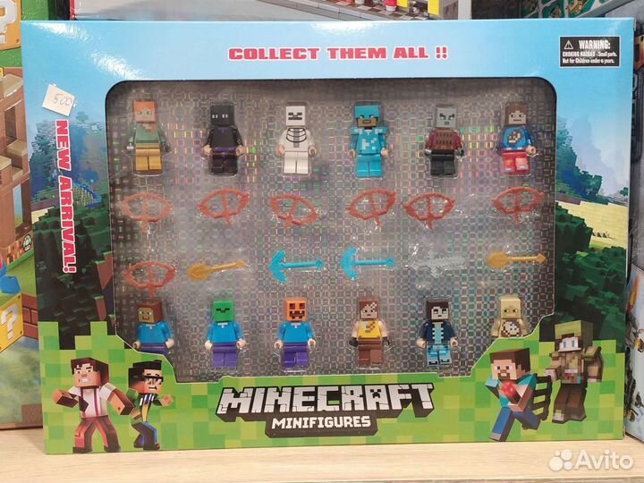 Конструктор лего для мальчиков майнкрафт амонг ас