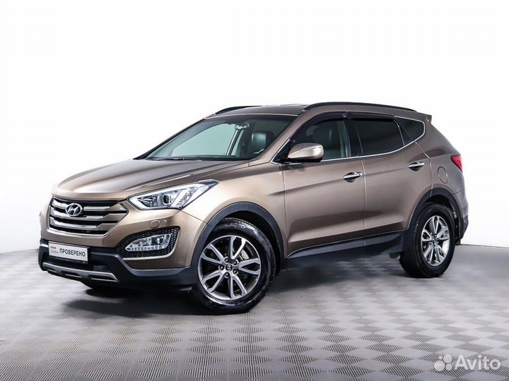 Hyundai Santa Fe 2.2 AT, 2013, 84 500 км