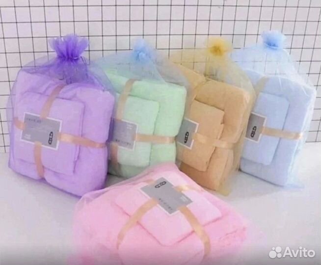 Набор подарочный полотенца