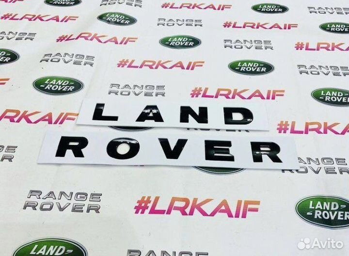 Буквы на капот Land Rover