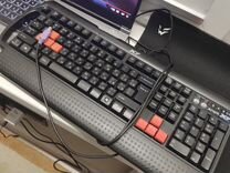 Игровая клавиатура A4Tech X7-G700 Black PS/2
