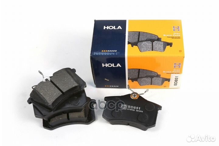 Тормозные колодки дисковые (задние) audi A1 A2