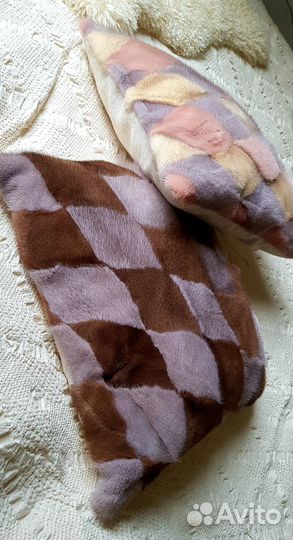 Подушка интерьерная норка