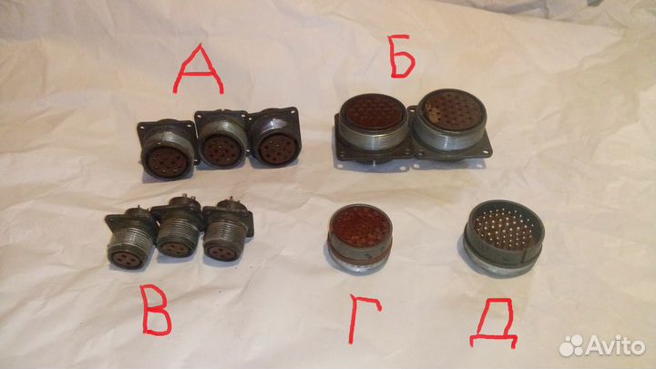 Разъёмы шр и свч