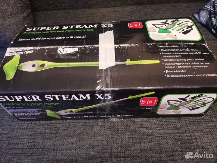 Паровая швабра новая