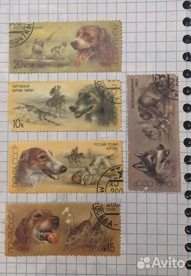 Почтовые марки СССР