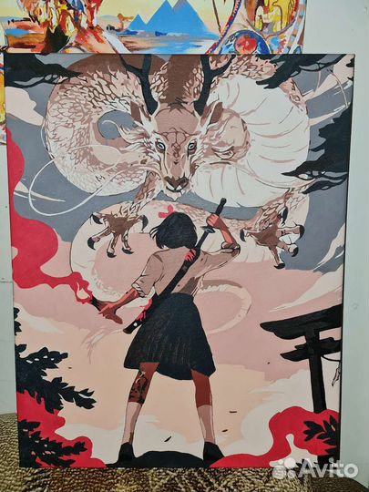 Картины по номерам готовые