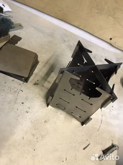 Печка щепочница или мини печка