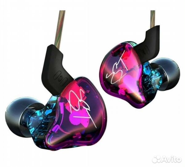 Гибридные наушники KZ ZST pro гарнитура новые