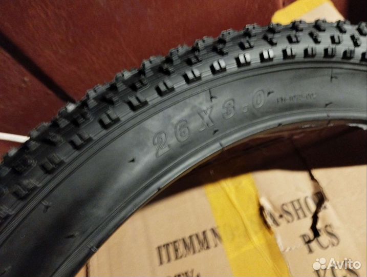 Покрышки duro nylon 24х3.0, 26х3.0 полуфэт