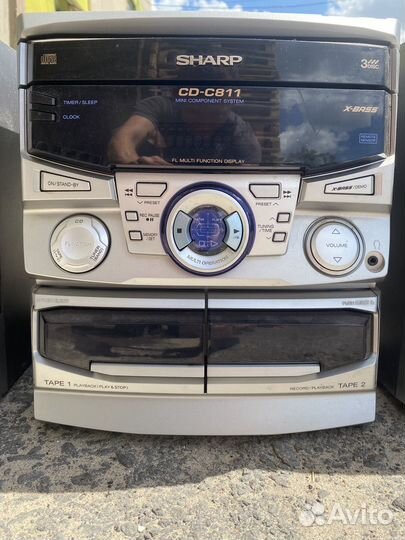Музыкальный центр sharp C-811
