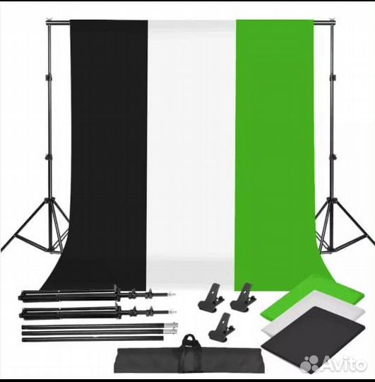 Стойки для фото фона+ фотофоны