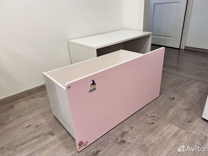 Тумба-ящик для игрушек Икеа