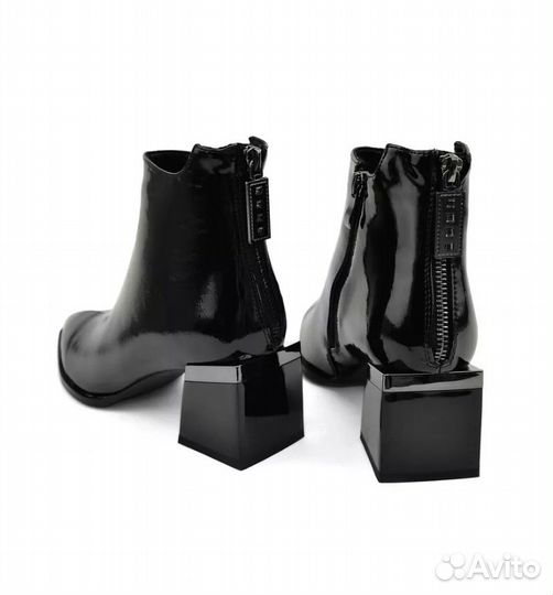Ботильоны демисезонные лаковые