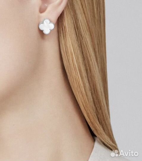 Серьги Van Cleef & Arpels Vintage Alhambra