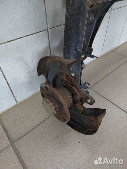 Задняя балка в сборе Skoda Octavia A7