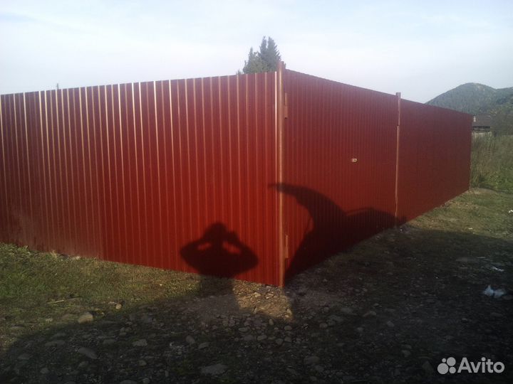 Заборы,ворота,калитки,крыши