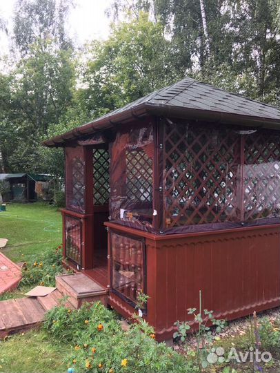 Мягкие окна для террасы