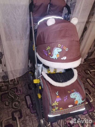 Санки коляска Ника 7 2