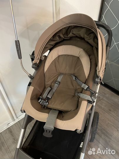 Коляска stokke trailz с прогулочным блоком