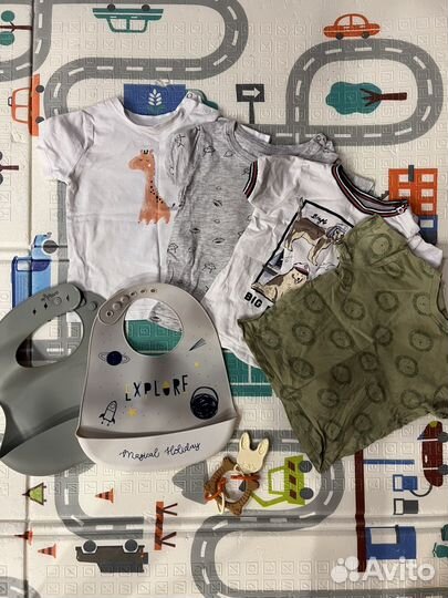 Вещи пакетом на мальчика 74 80