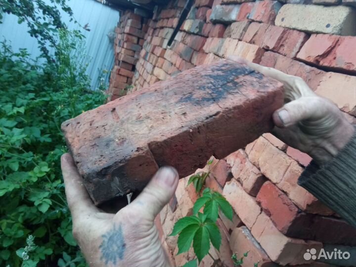 Кирпич печной бу