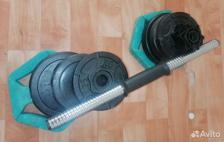 Гантели разборные