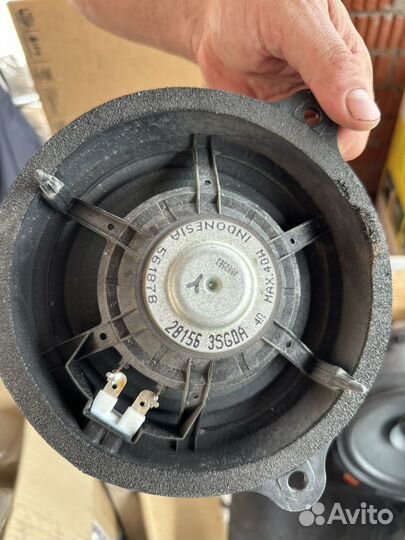 Динамики штатные mazda cx-5 и Nissan qashqai